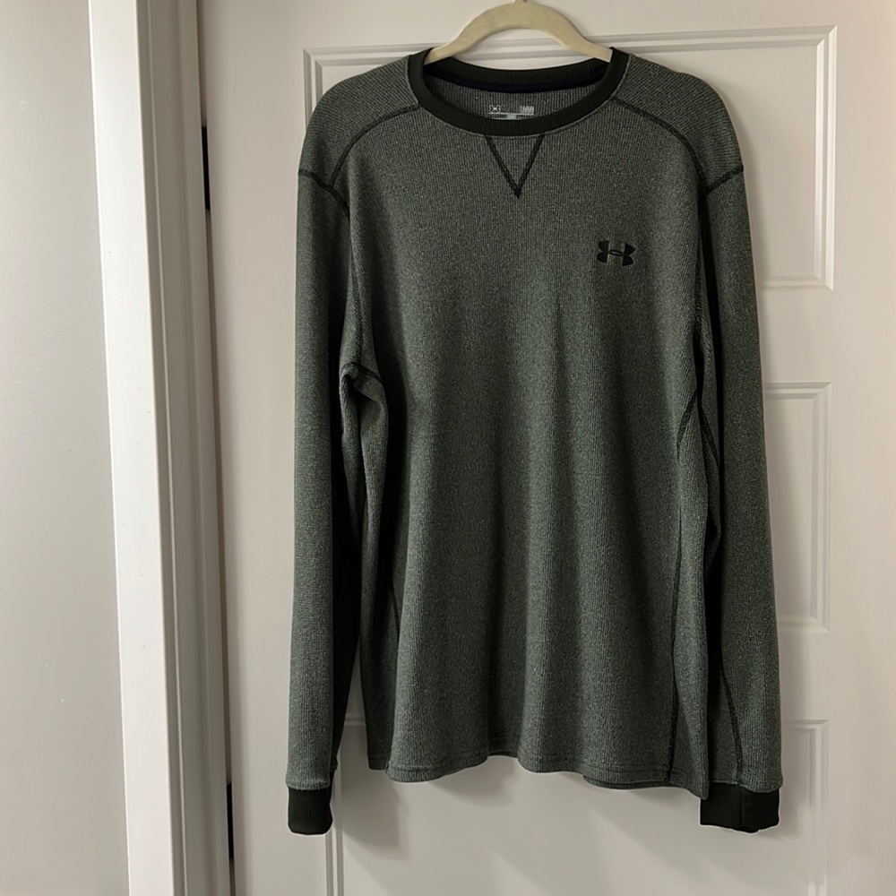 Under armor long sleeve waffle shirt